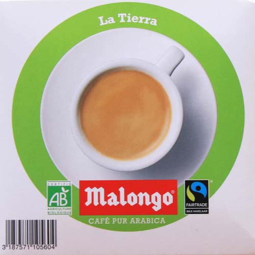 Cafetière à dosette Compatible dosettes papier (E.S.E) Malongo Oh Matic L -  Gris